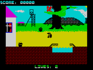 Wanted: Monty Mole screenshot 3 for ZX Spectrum